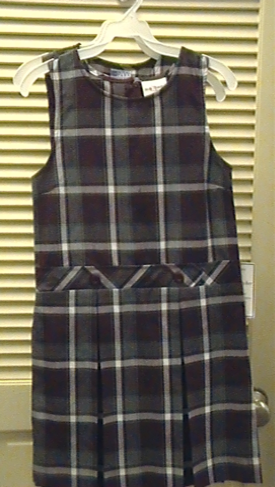 Dropwaist Jumper
Plaid 91